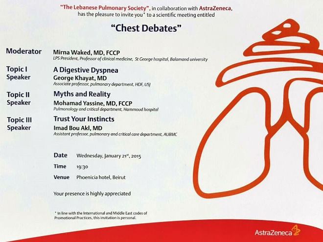 Chest Debates - 21 January 2015
